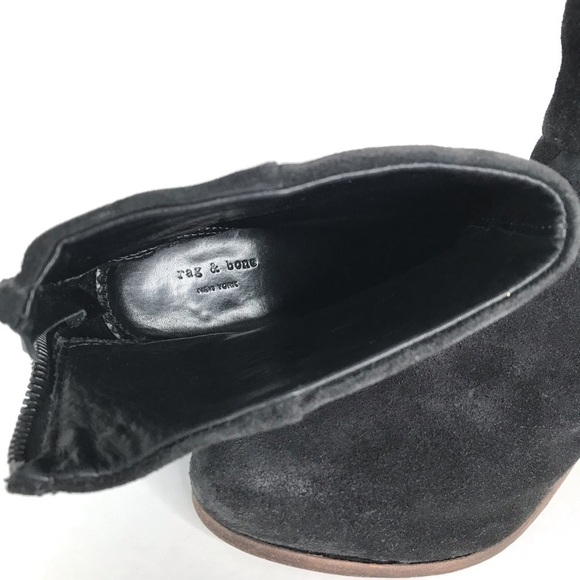 s-l400.jpg Rag & Bone Suede Leather Newbury Ankle Booties SIZE 38